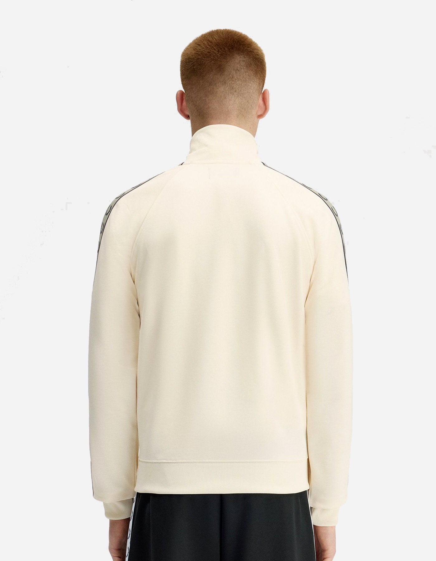 Chaqueta FRED PERRY J5557 - Ecru/Navy/Seagrass