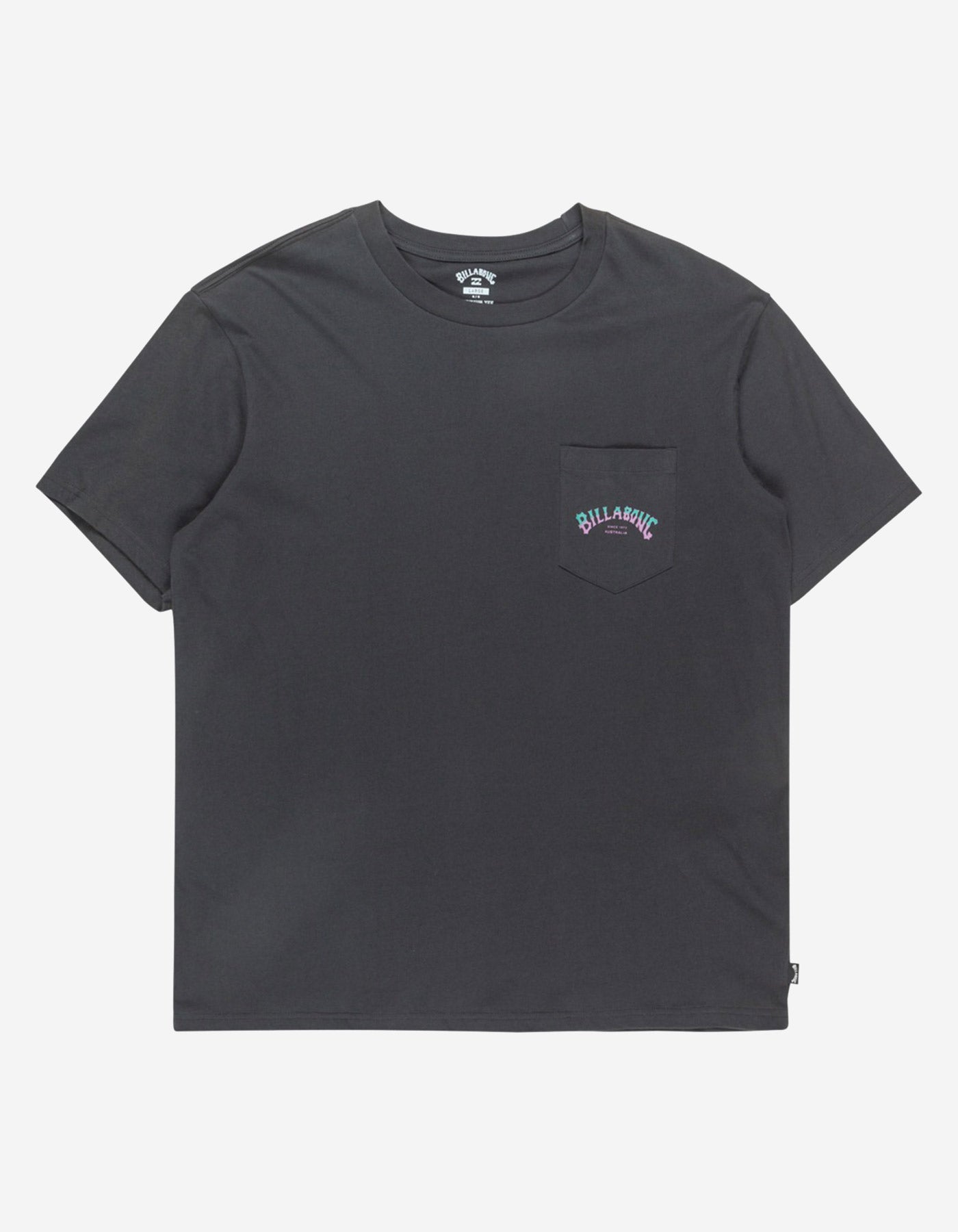 Camiseta BILLABONG STACKED ARCH PKT - Washed Black