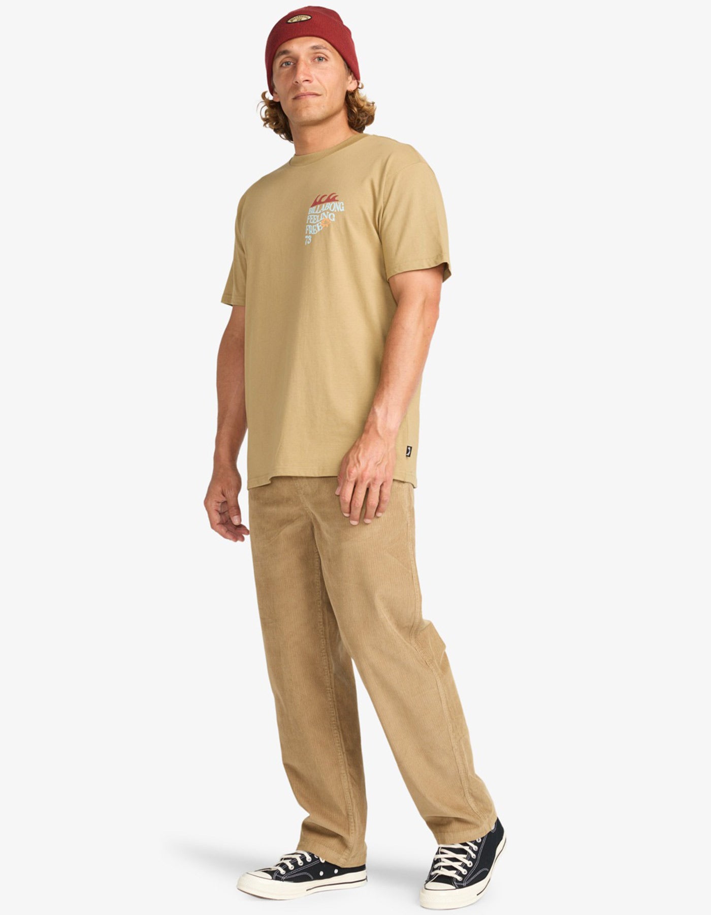 Camiseta BILLABONG TWIN FIN - Khaki