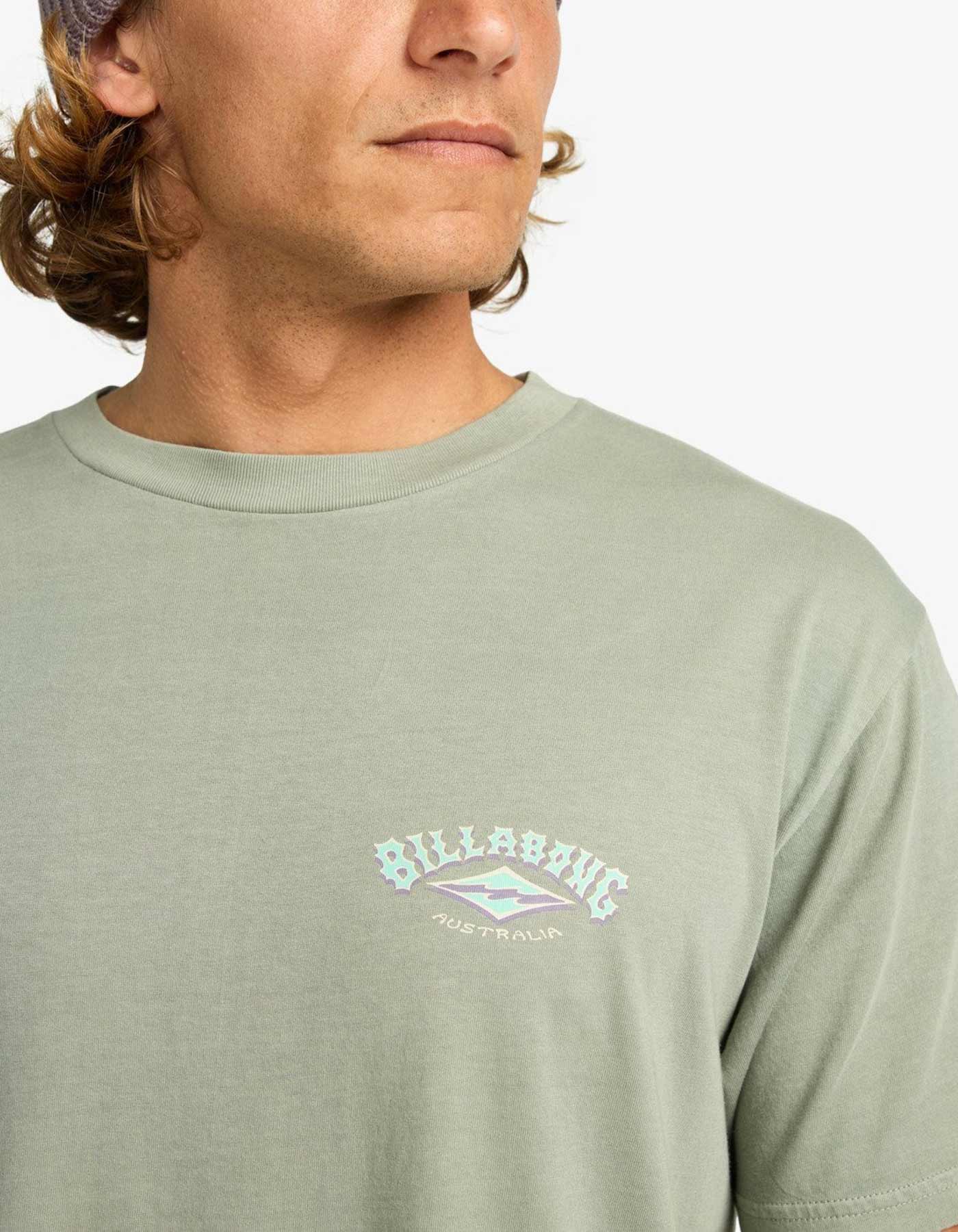 Camiseta BILABONG ARCH WW - Grey Green