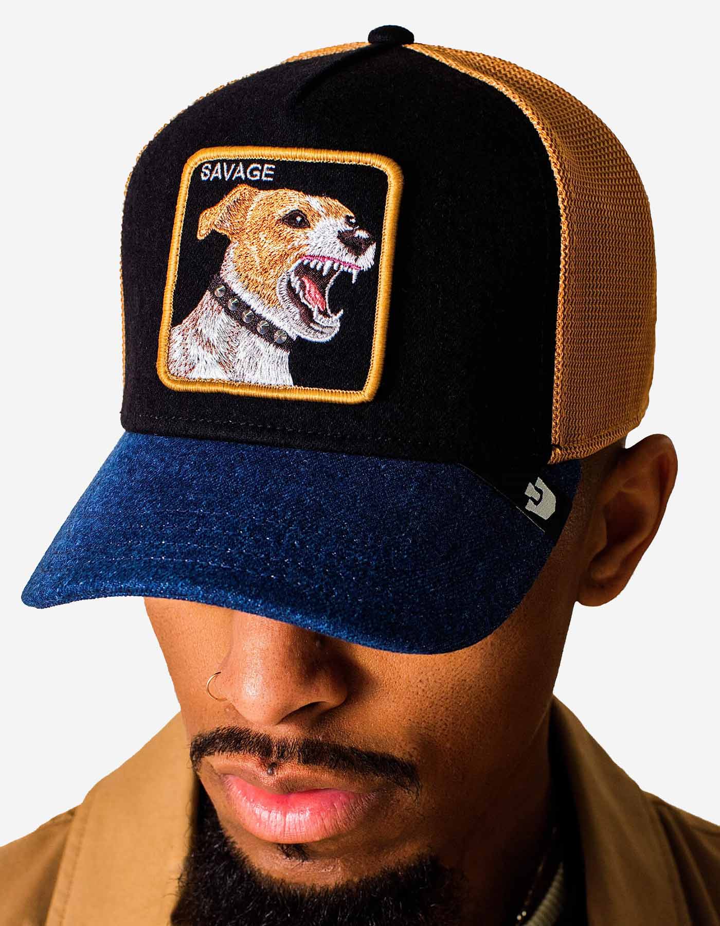 Gorra GOORIN BROS SAVAGE DAWG - Black Denim