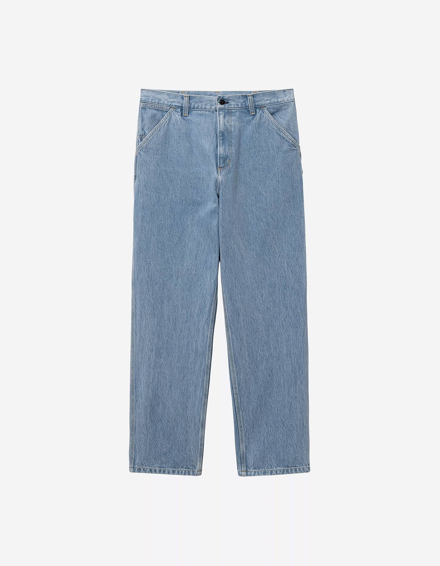 Pantalón CARHARTT WIP SINGLE KNEE - Blue Stone Bleached