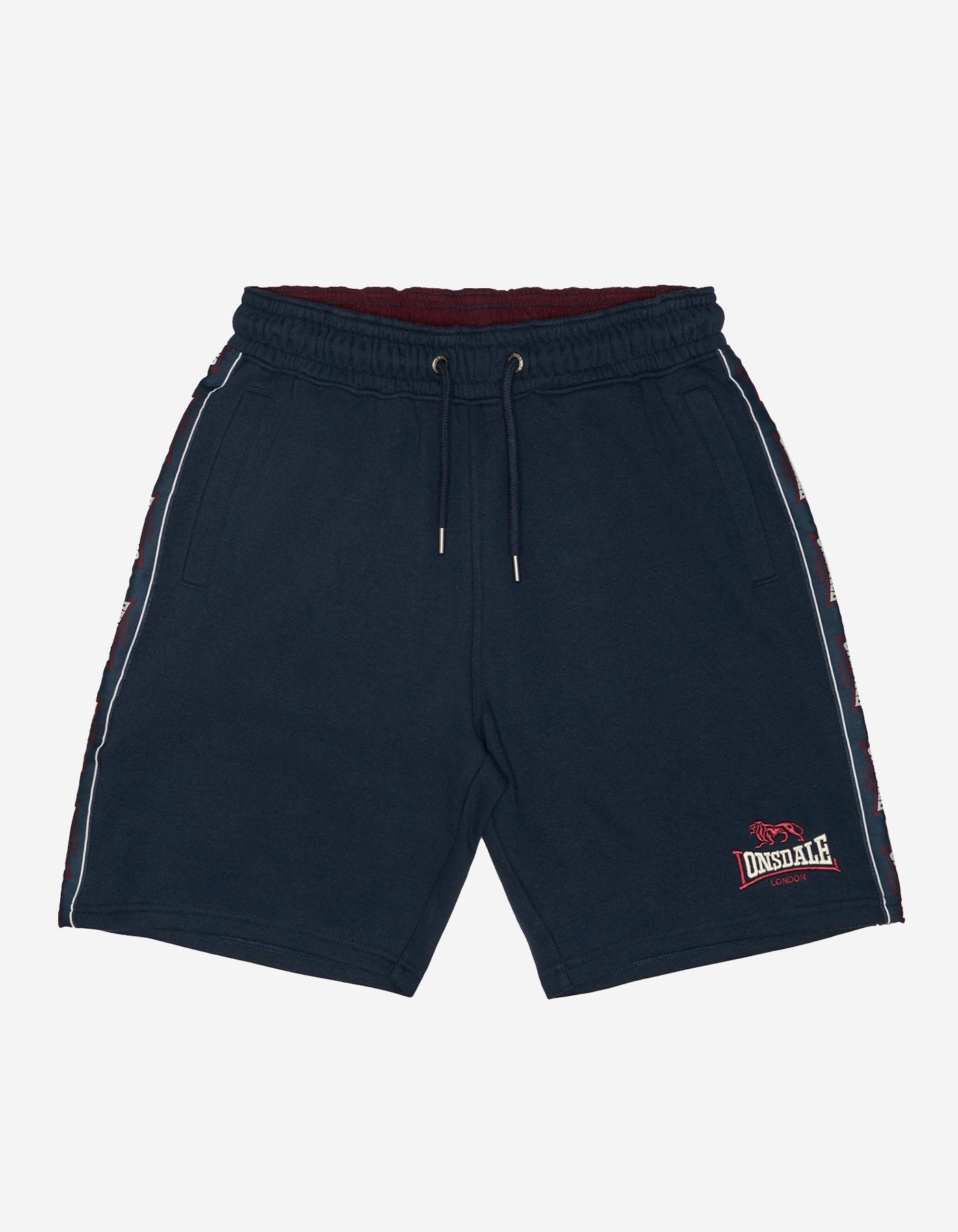 Bermuda LONSDALE SATLEY - Dark Navy/Oxblood/Ecru