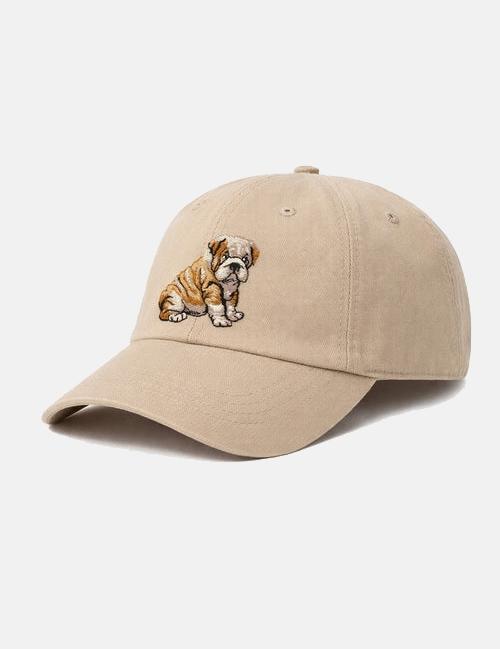 Gorra KAOTIKO BULL DOG SNAPBACK - Beige