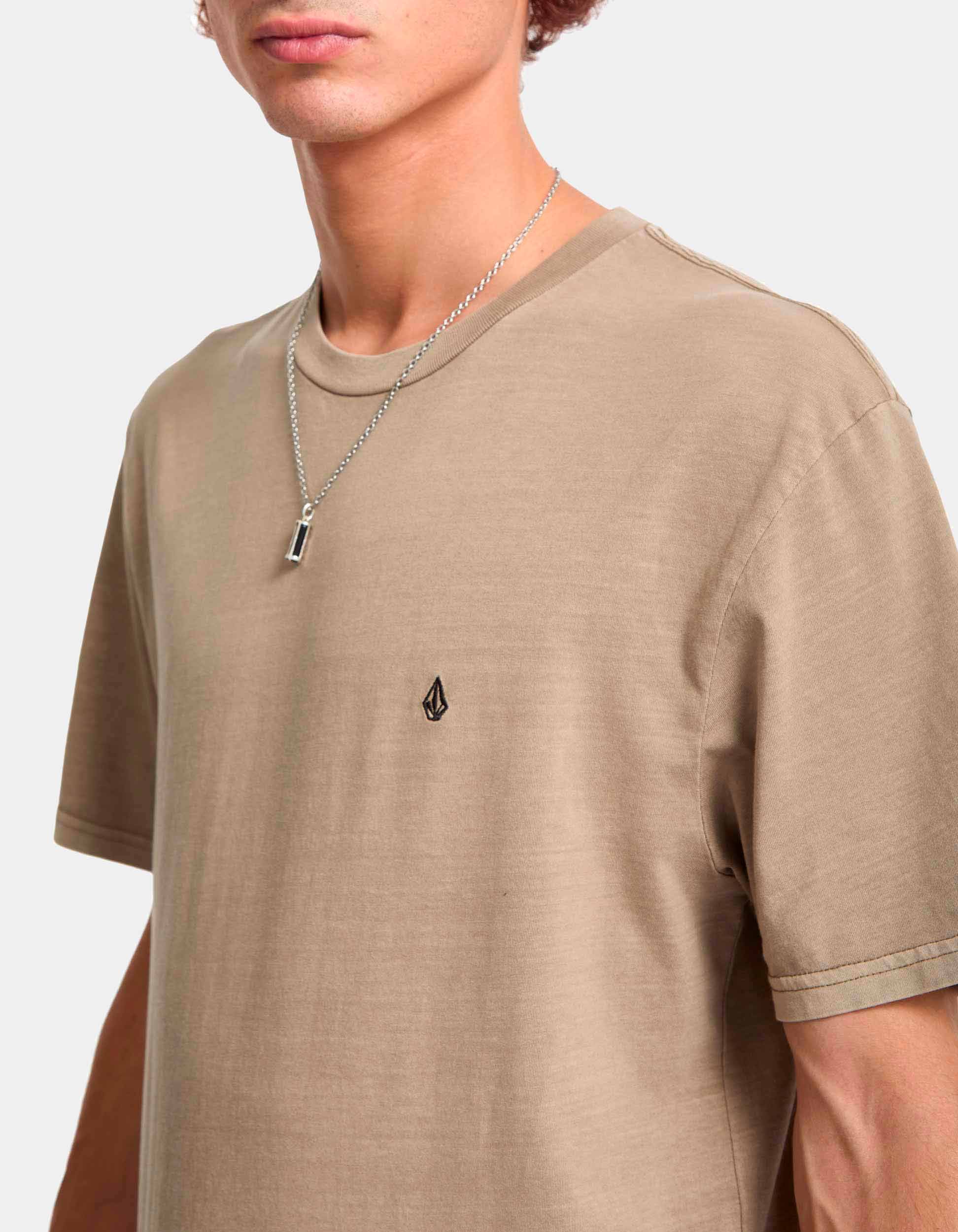 Camiseta VOLCOM SOLID STONE EMB - Brindle