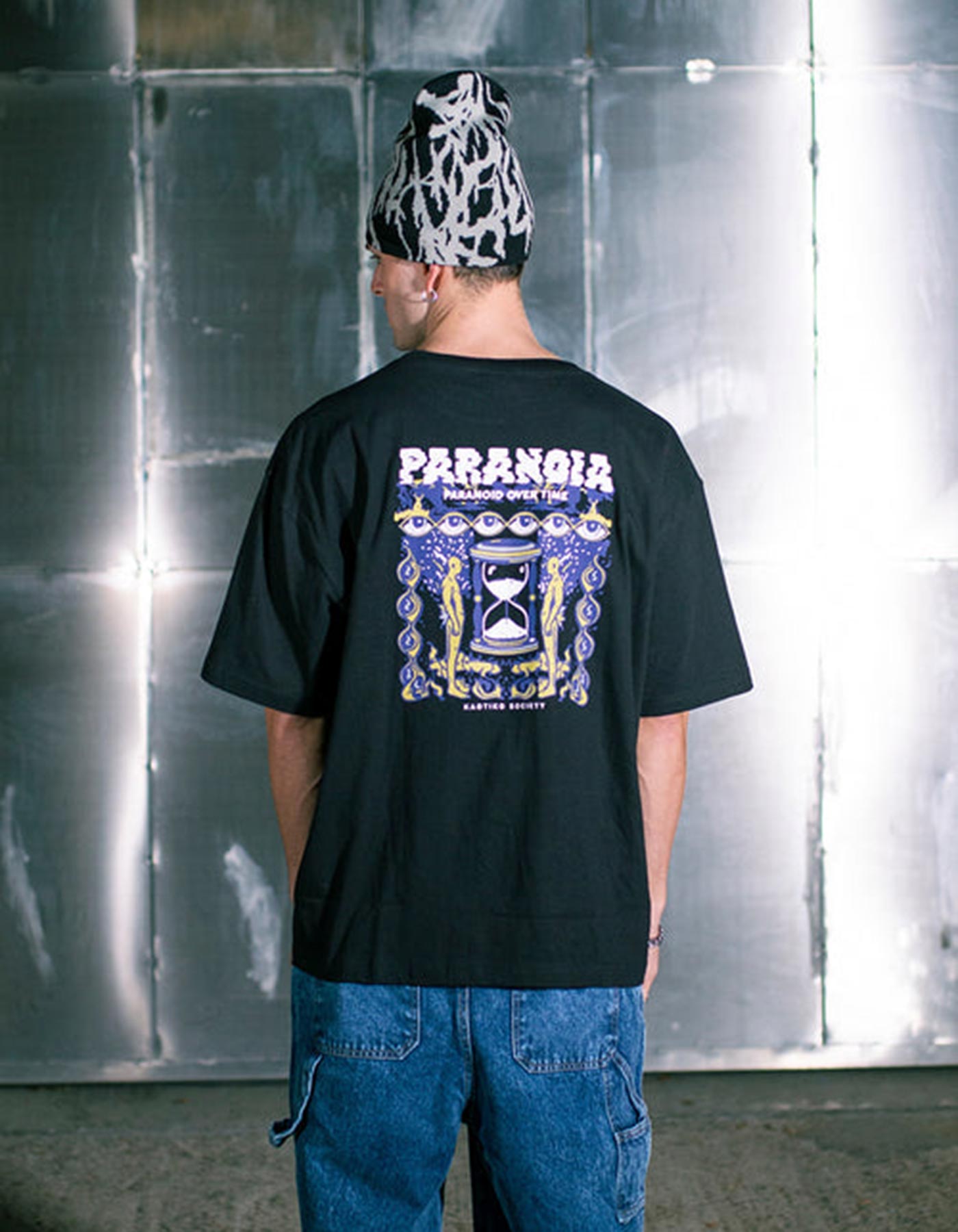 Camiseta KAOTIKO PARANOIA - Black