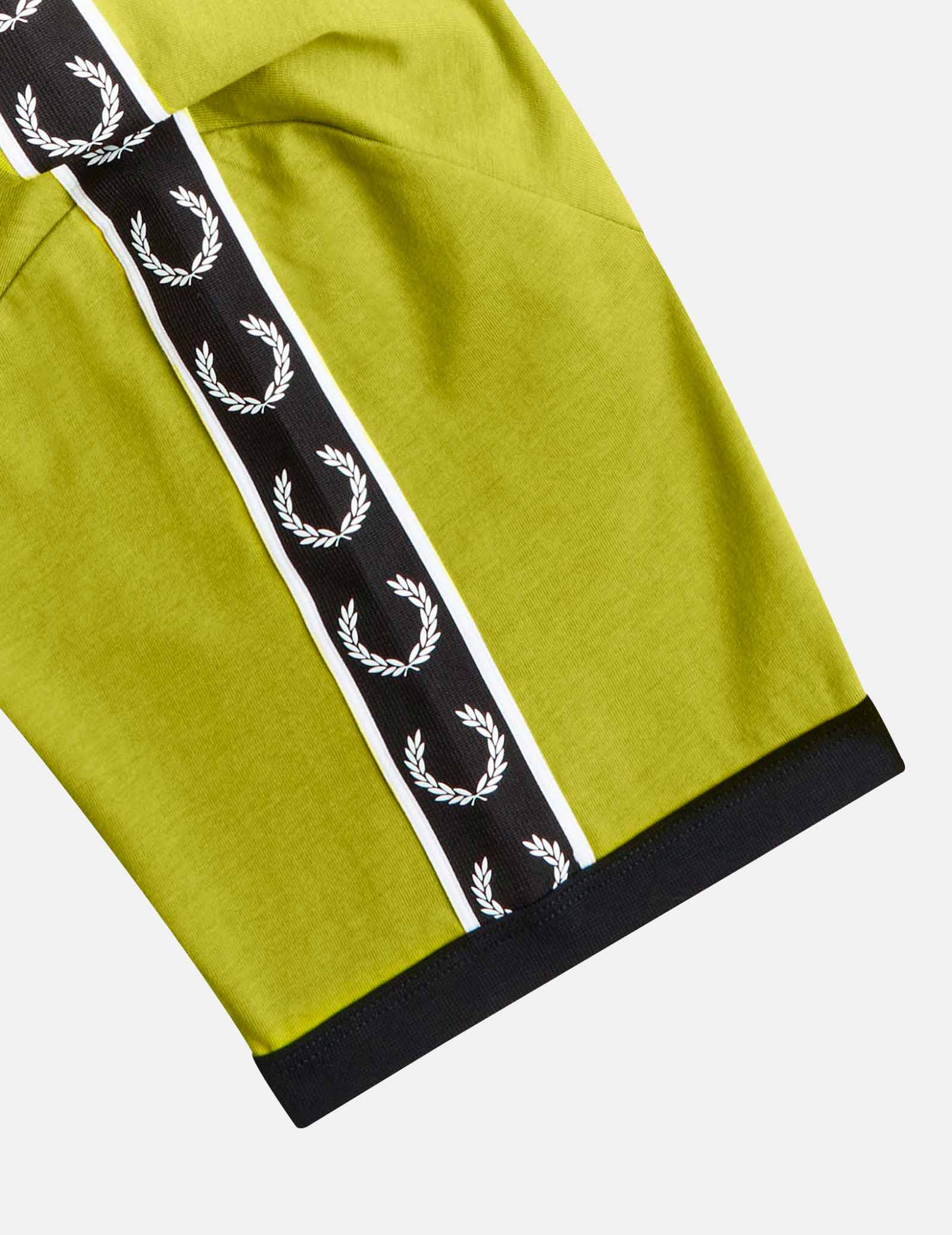Camiseta FRED PERRY M4613 - Tennis Ball Yellow/Black