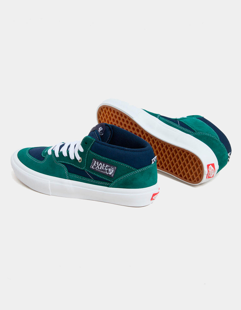Zapatillas VANS SKATE HALF CAB - Tartan Blue/Green