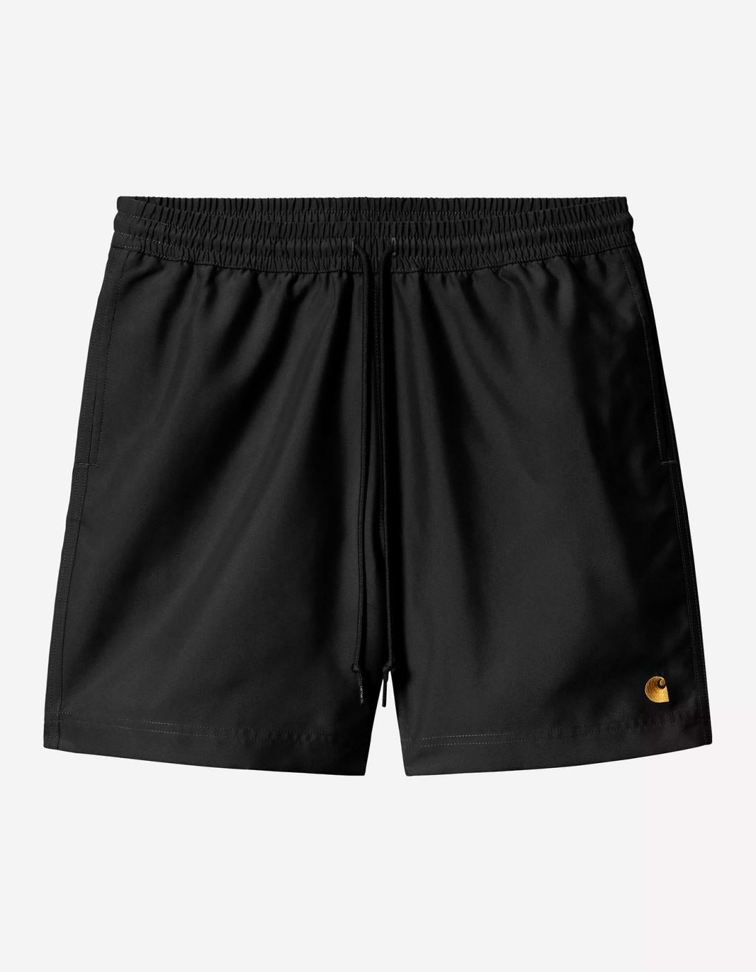 Bañador CARHARTT WIP CHASE - Black / Gold
