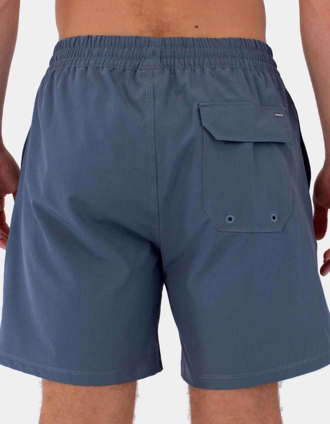 Bañador HURLEY VOLLEY FLEX LOW TIDE - Grey Teal