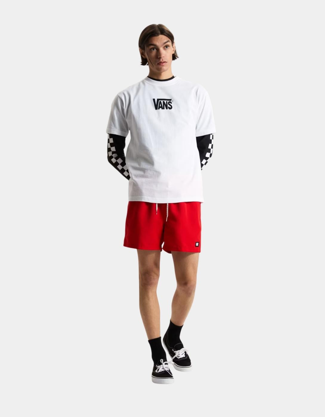 Bañador VANS PRIMARY II ELASTIC 18'- Racing Red