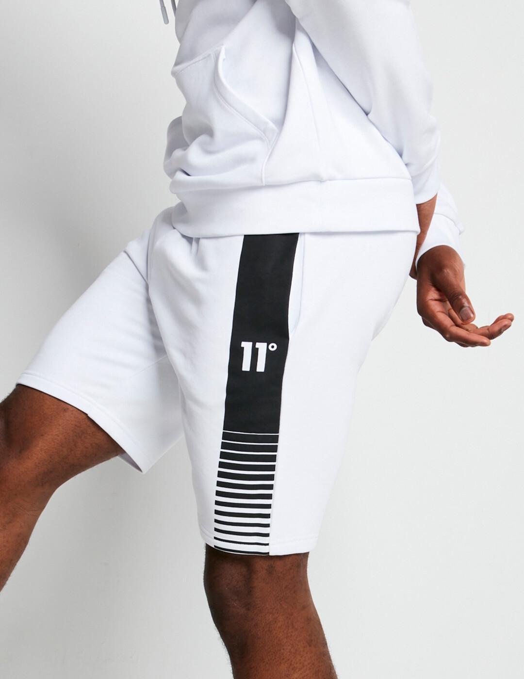 Bermuda 11 DEGREES GRAPHIC SWEAT - White