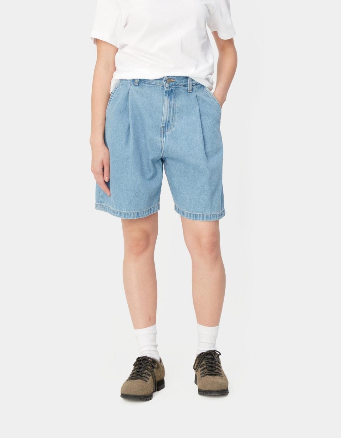 Bermuda CARHARTT WIP W' ALTA - Blue Stone Bleached