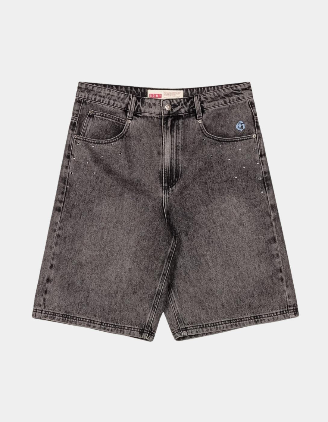 Bermuda GRIMEY CHIEF WATCHER BAGGY - Washed Black