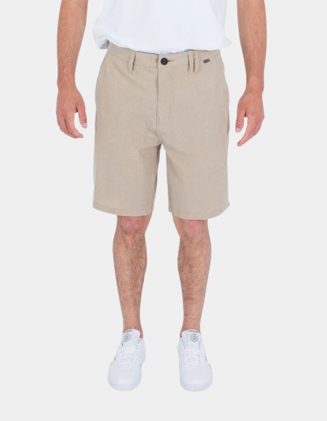 Bermuda HURLEY PHANTOM HEATHER 20' - Lt Stone Grey