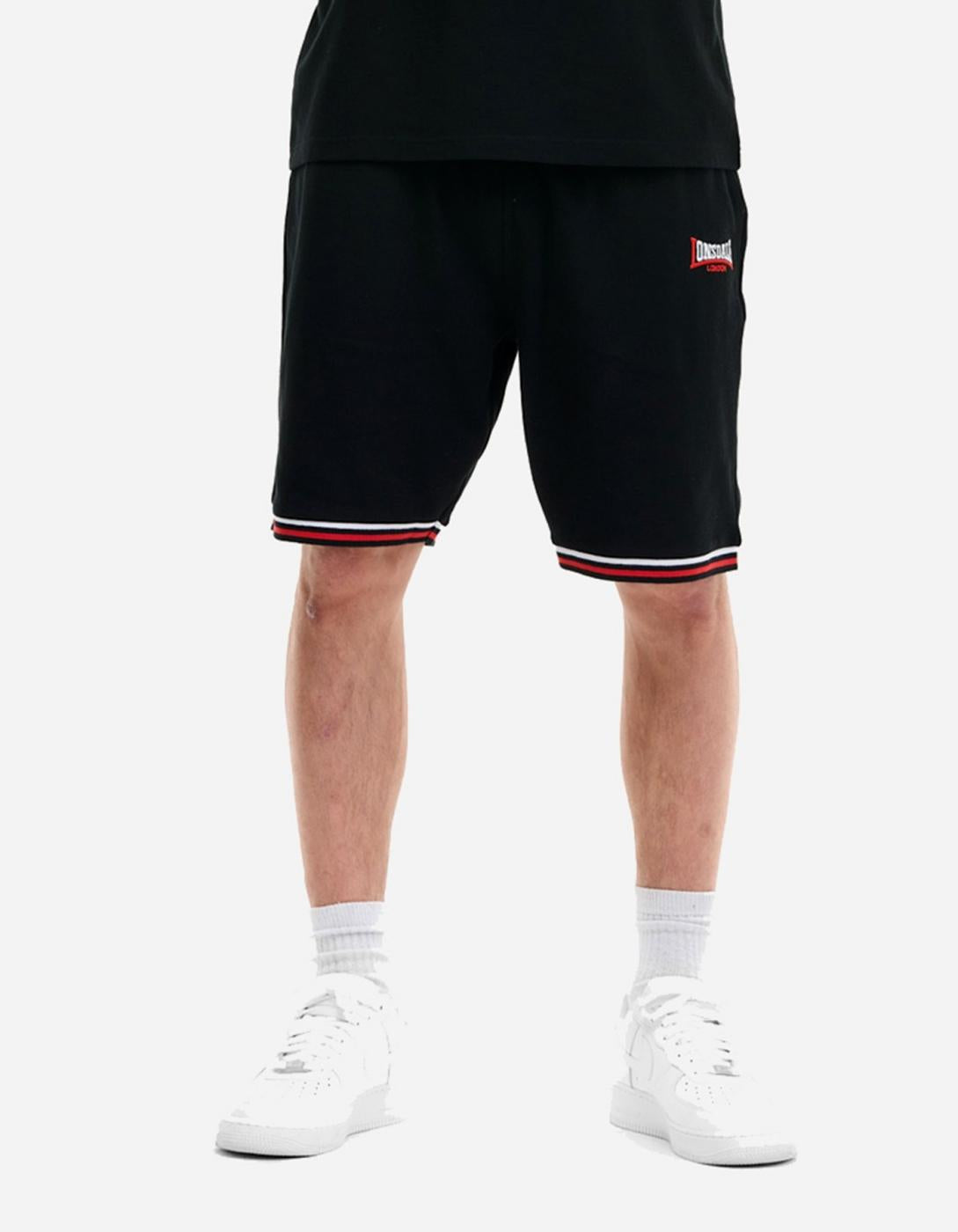 Bermuda LONSDALE CHILLINGHAM - Black/White/Red