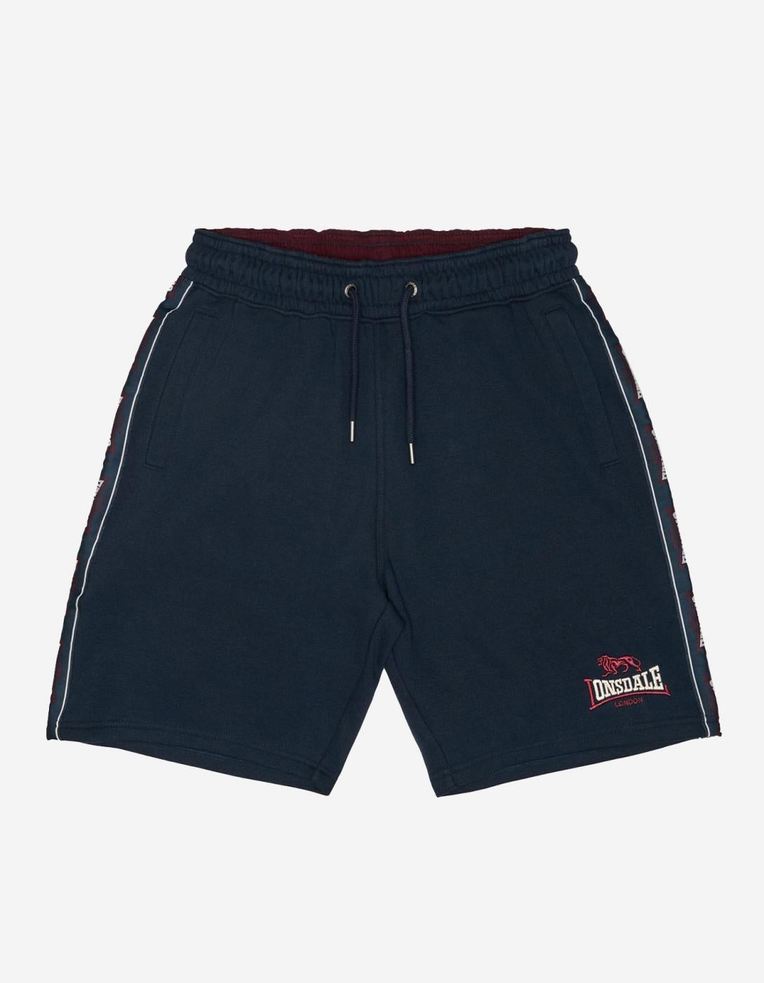 Bermuda LONSDALE SATLEY - Dark Navy/Oxblood/Ecru