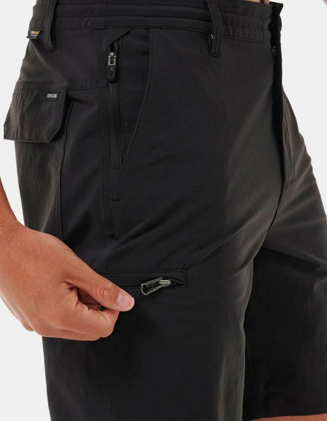 Bermuda RIP CURL GLOBAL ENTRY 19' - Black
