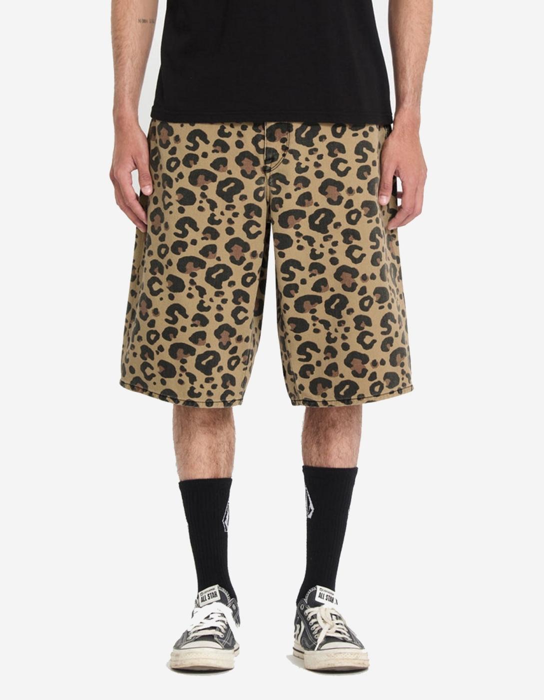 Bermuda VOLCOM CHILLOW DENIM 24' - Cheetah