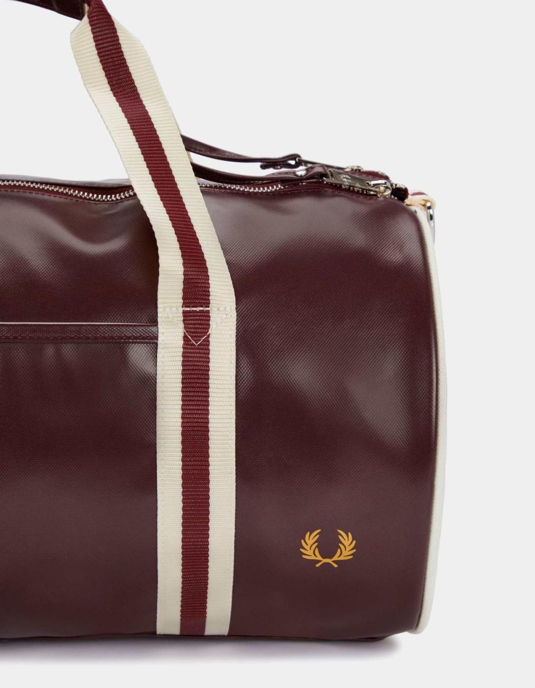 Bolsa FRED PERRY L7255 - Oxblood/Ecru