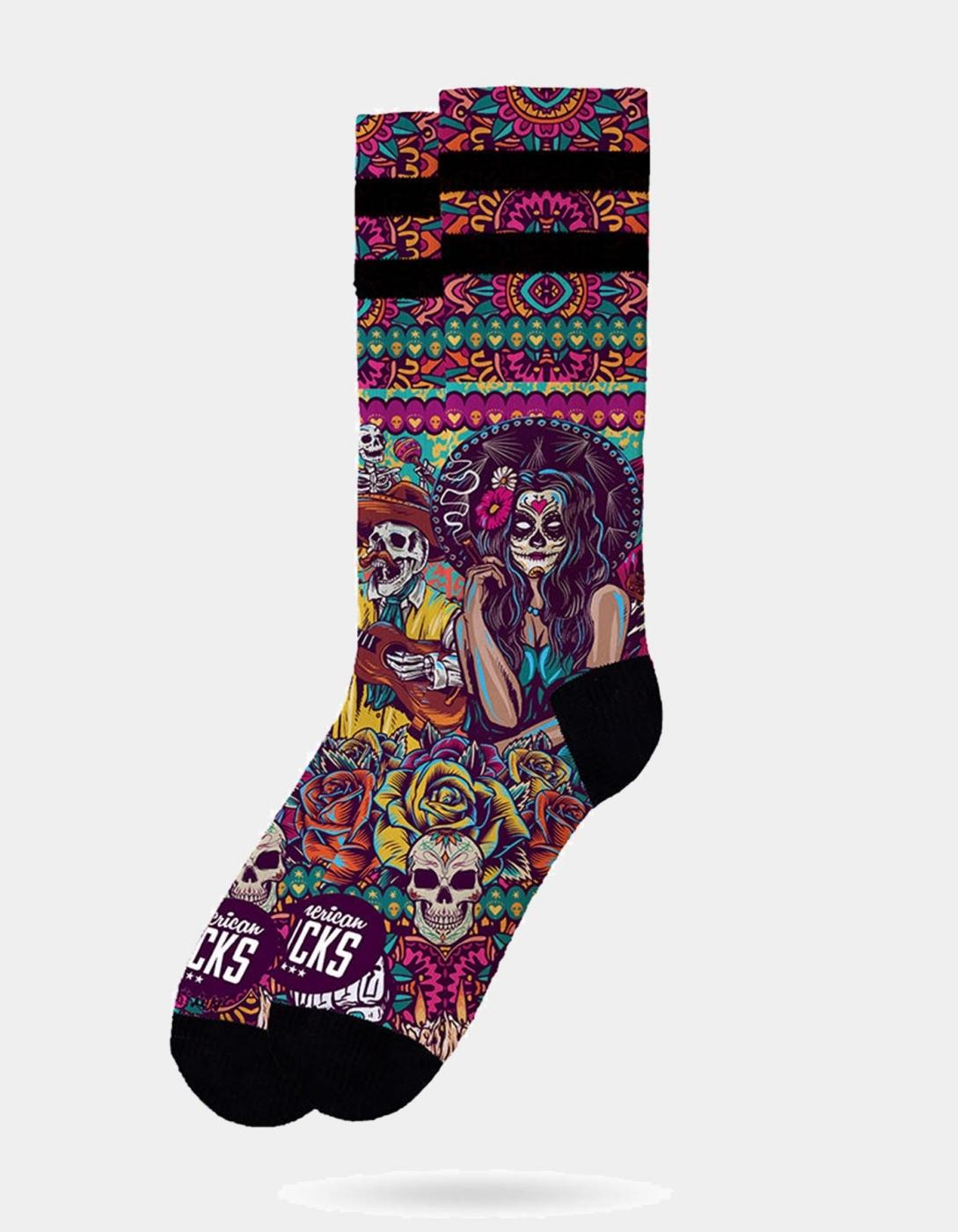 Calcetines AMERICAN SOCKS MID HIGH - Día De Los Muertos