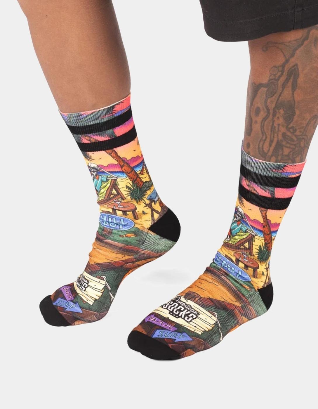 Calcetines AMERICAN SOCKS MID HIGH - Chiller