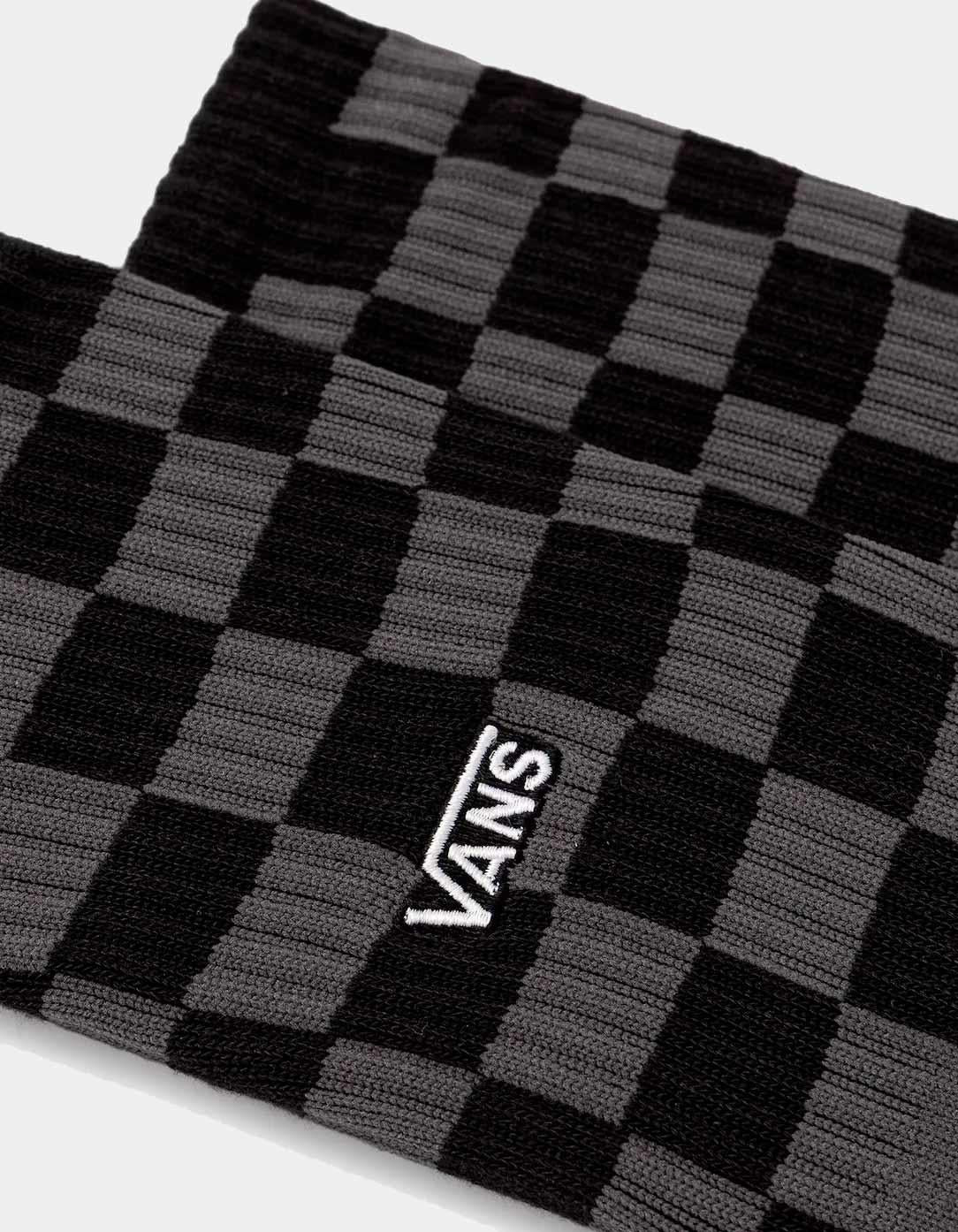 Calcetines CHECKERBOARD CREW - Black/Charcoal