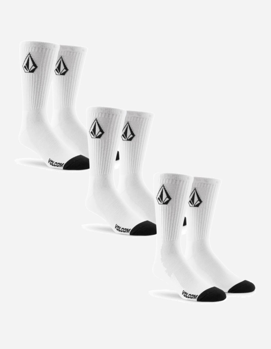 Calcetines FULL STONE 3PK - White