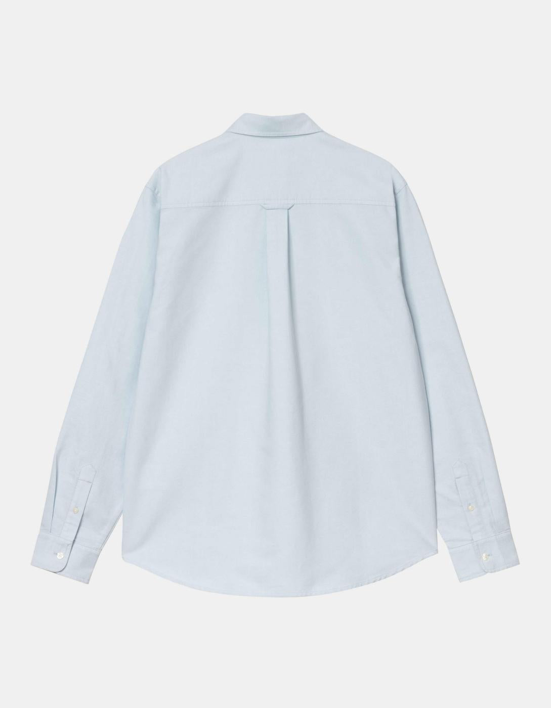 Camisa CARHARTT WIP C-LOGO - Blue Fog / White