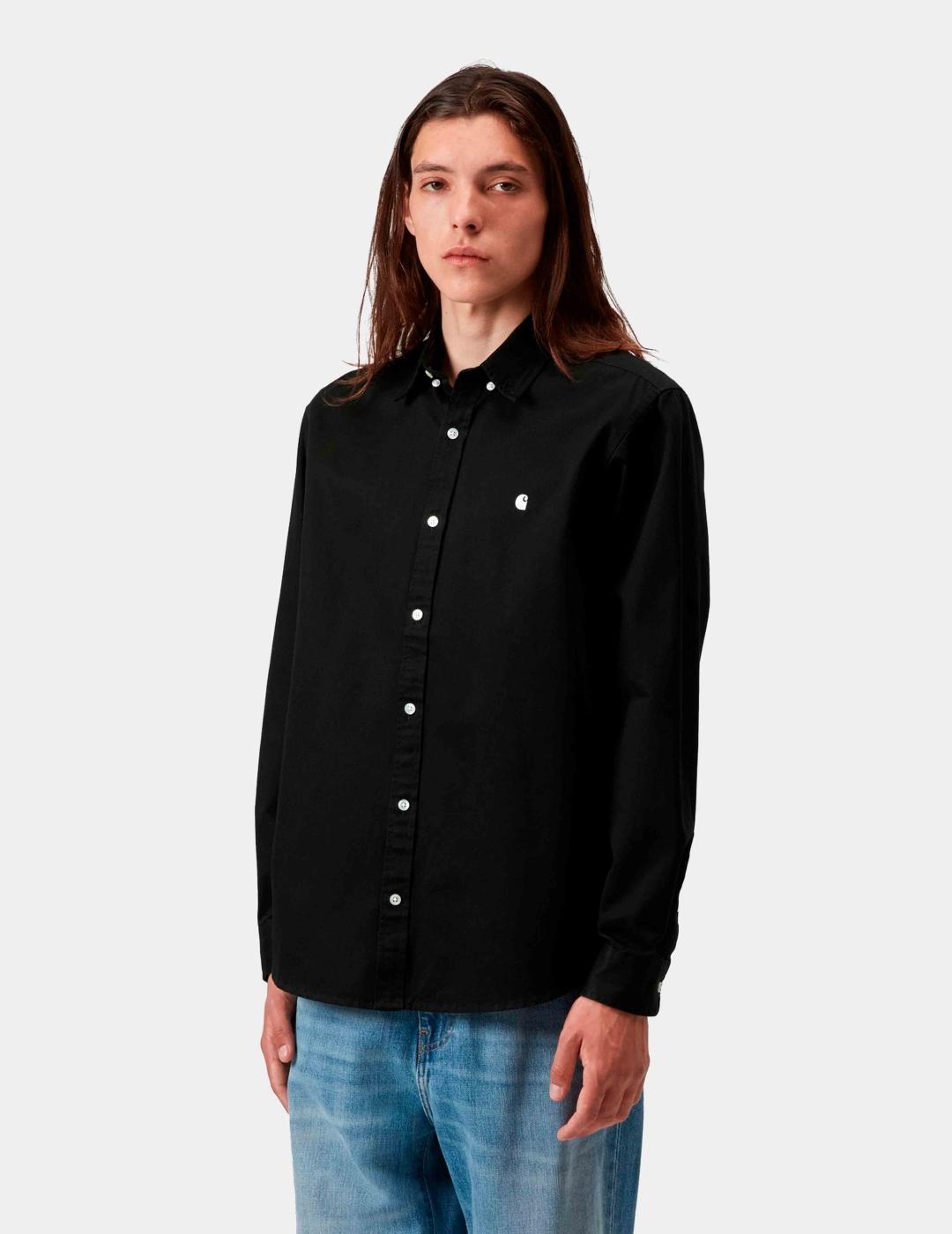 Camisa CARHARTT WIP MADISON - Black/White