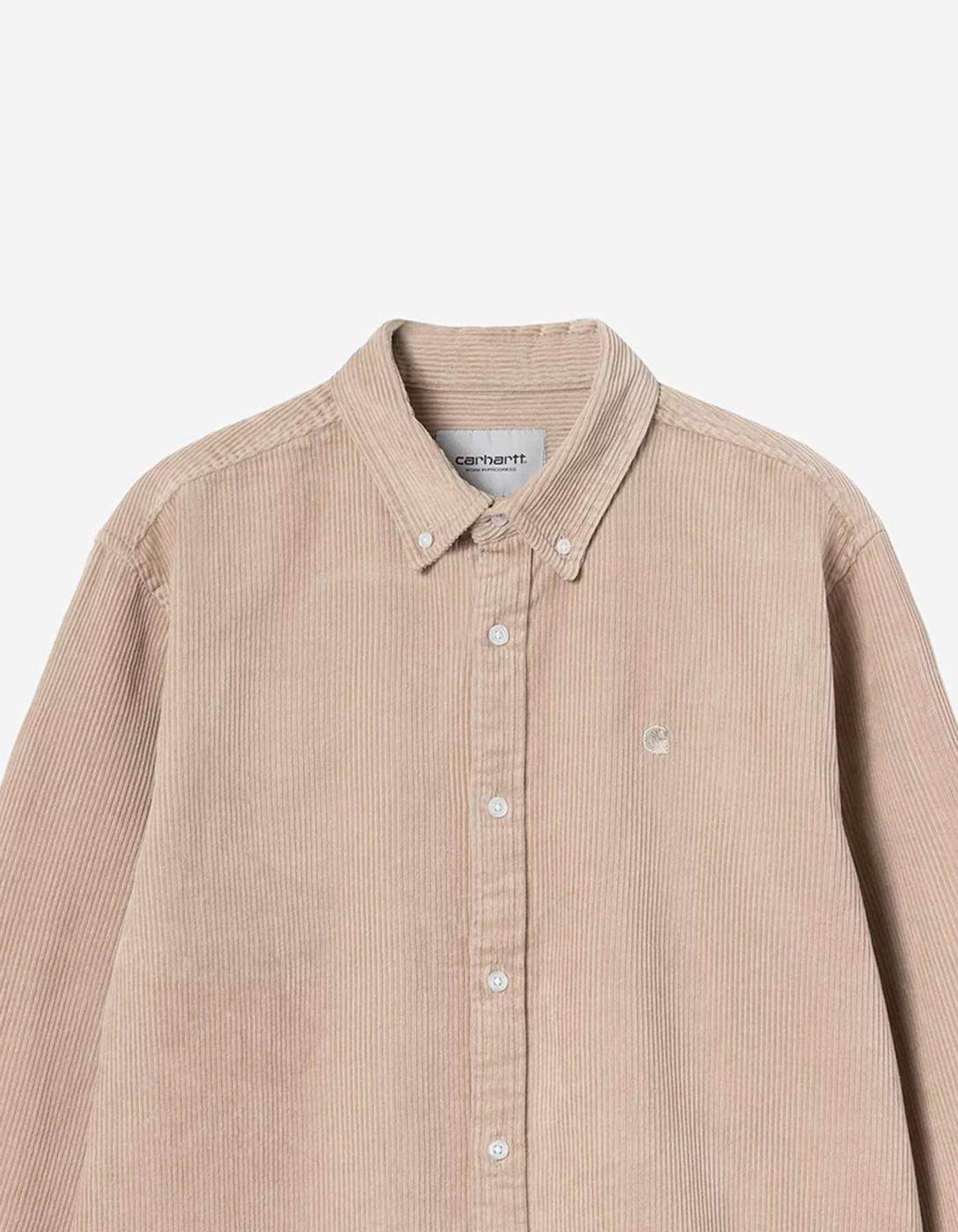 Camisa CARHARTT WIP MADISON CORD - Wall / Wall