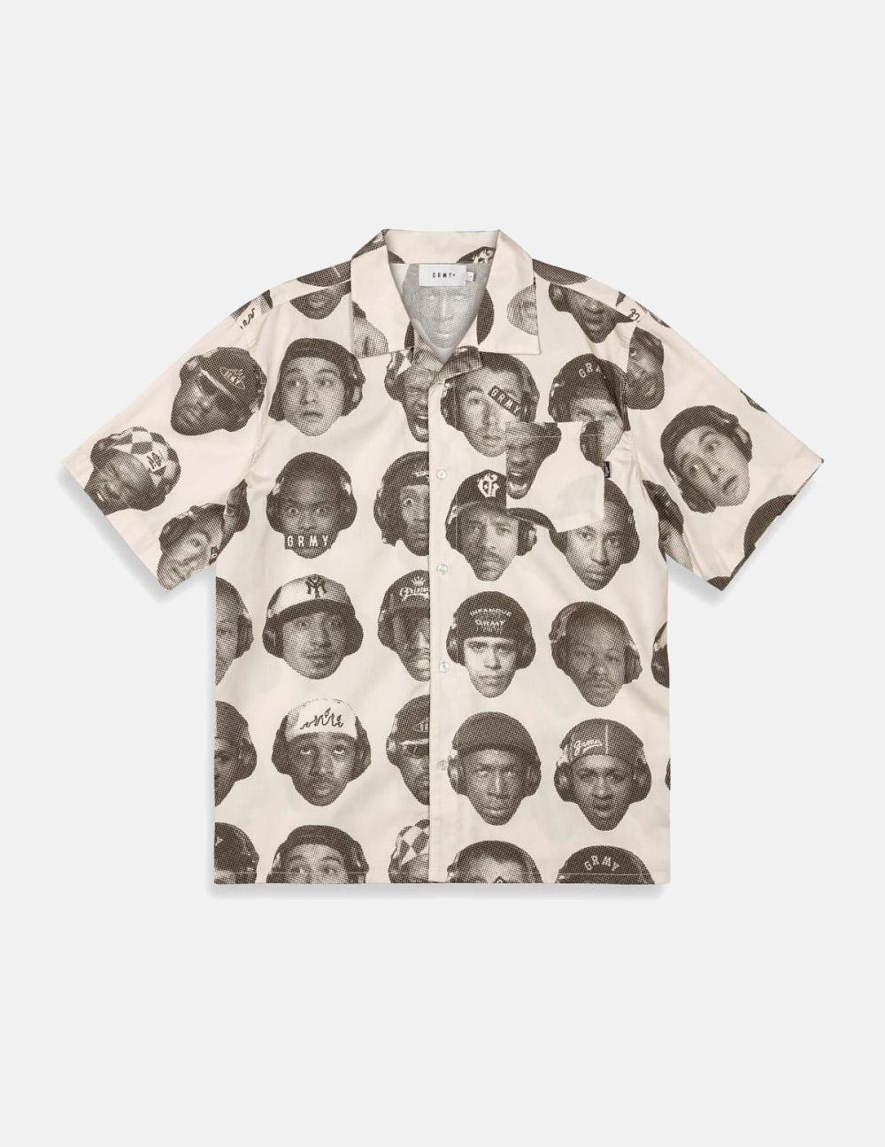 Camisa GRIMEY THE MIDNITE - Light Grey