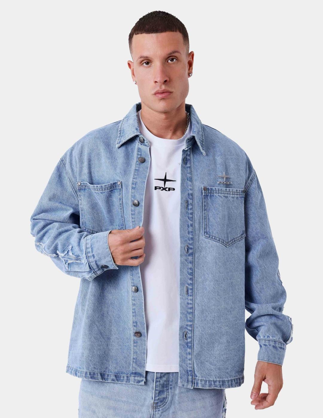Camisa PROJECT X PARIS 2693130 - Azul Denim