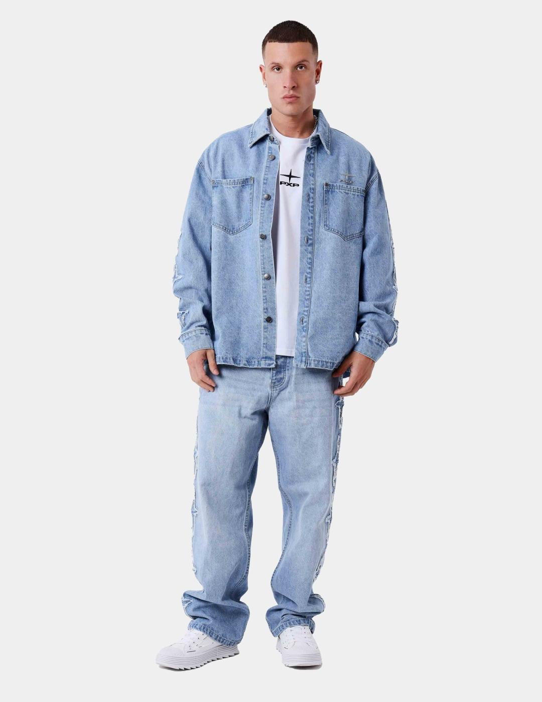 Camisa PROJECT X PARIS 2693130 - Azul Denim
