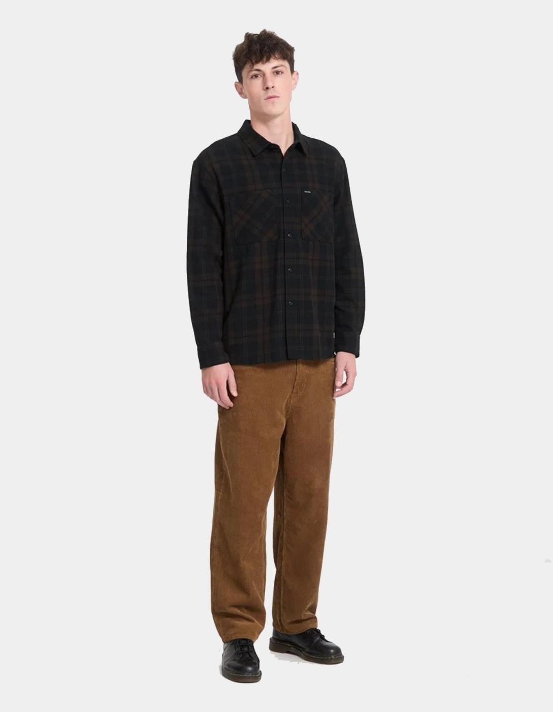 Camisa VOLCOM HUNKSTONE - Cacao