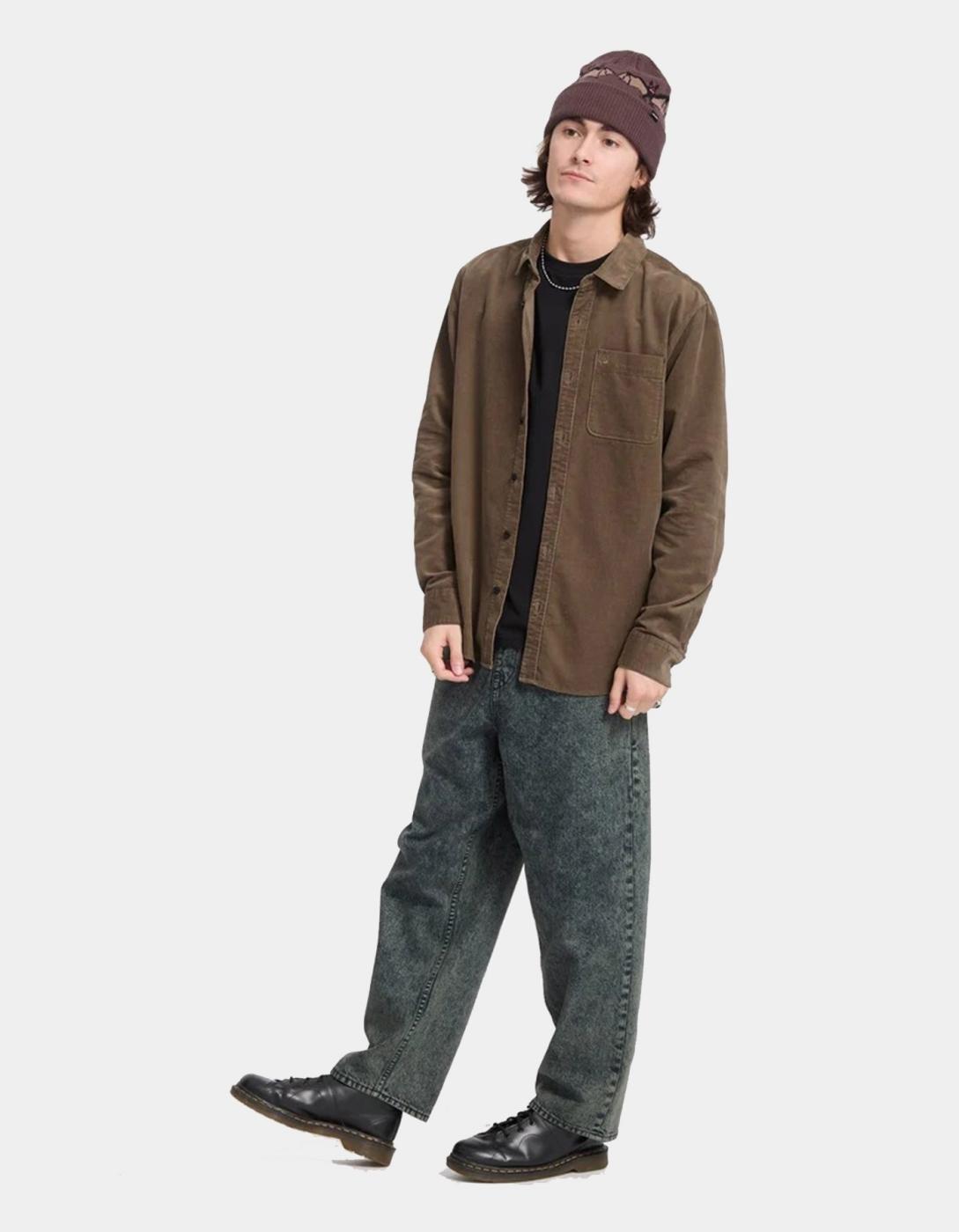 Camisa VOLCOM ZANDER CORD - Earth
