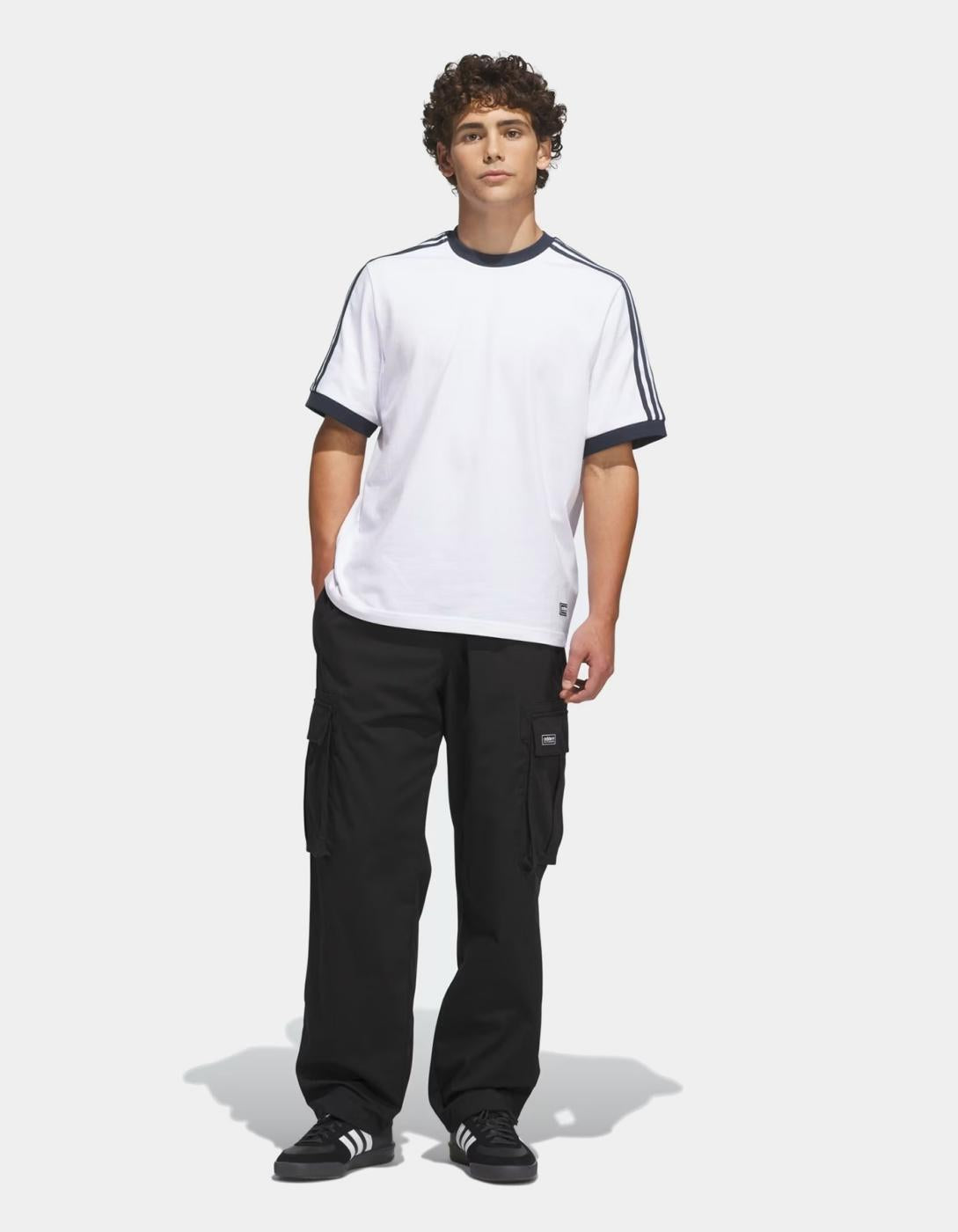 Camiseta ADIDAS FSBS RINGER - White/Aurora Ink