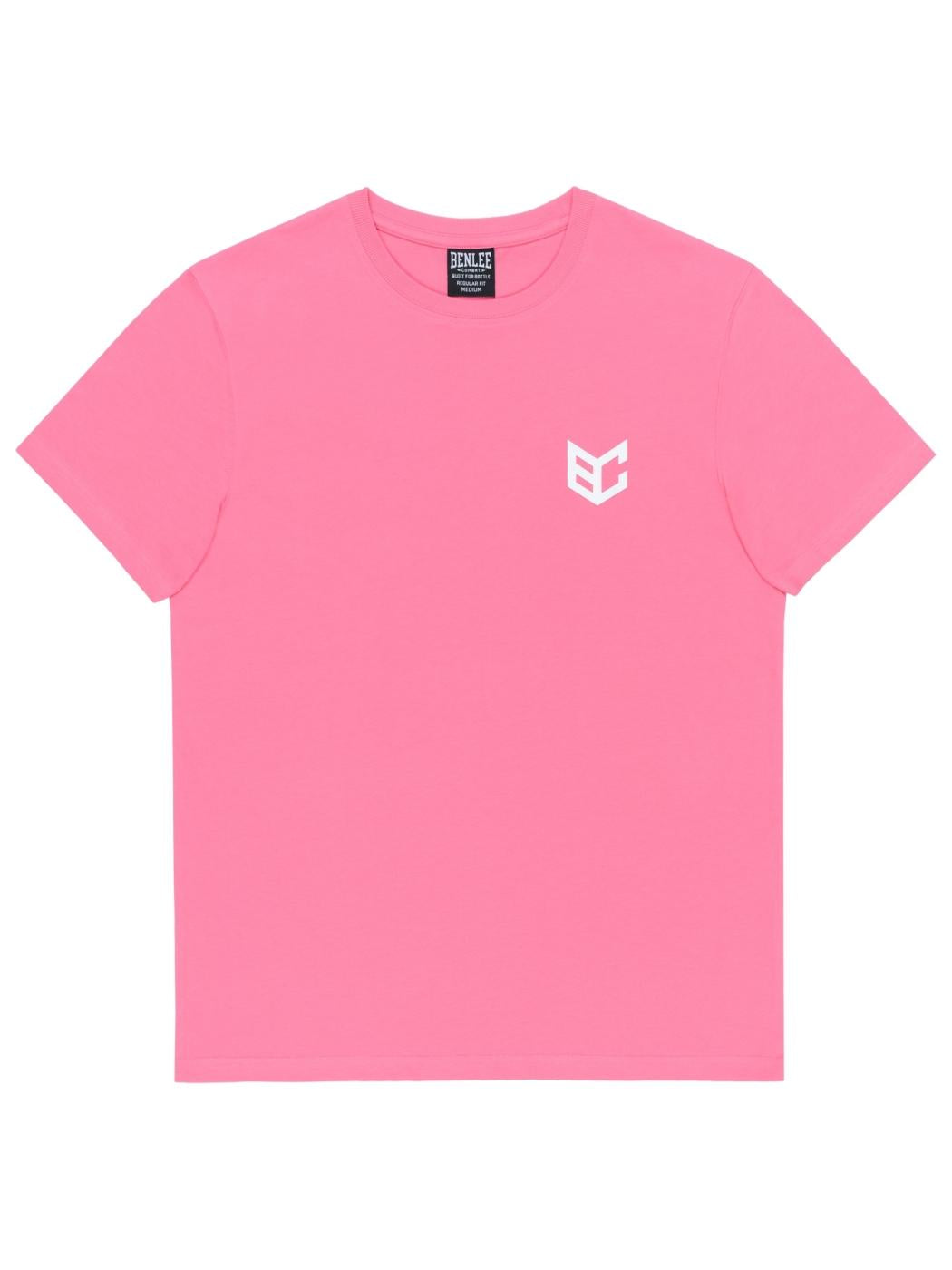 Camiseta BENLEE CUTCHOGUE - Pink/White