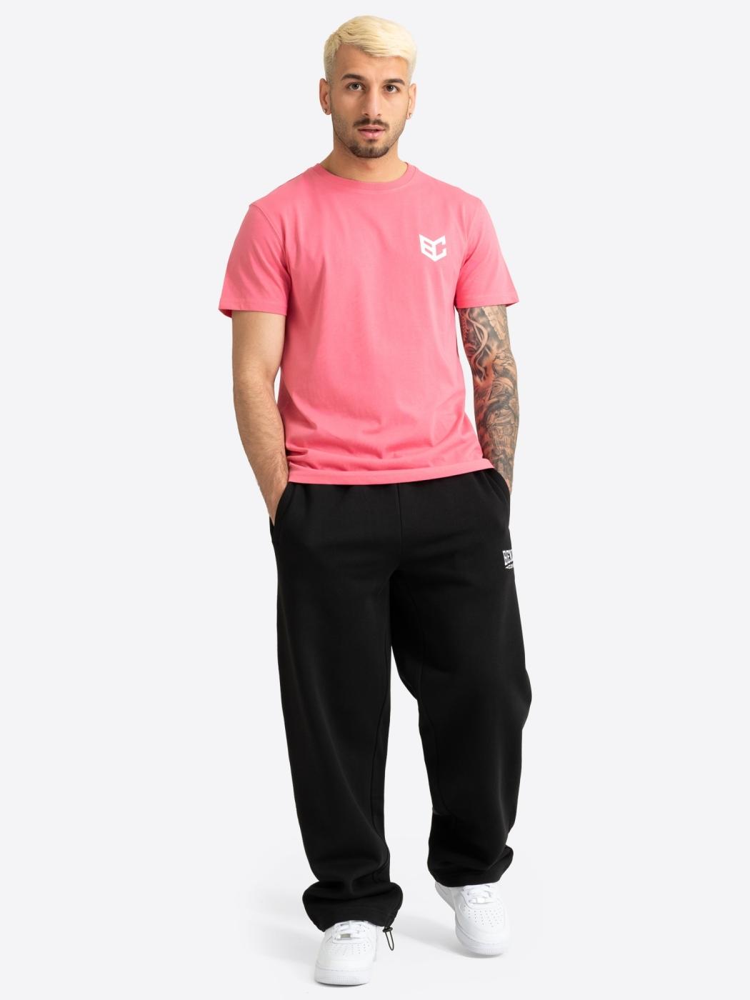 Camiseta BENLEE CUTCHOGUE - Pink/White