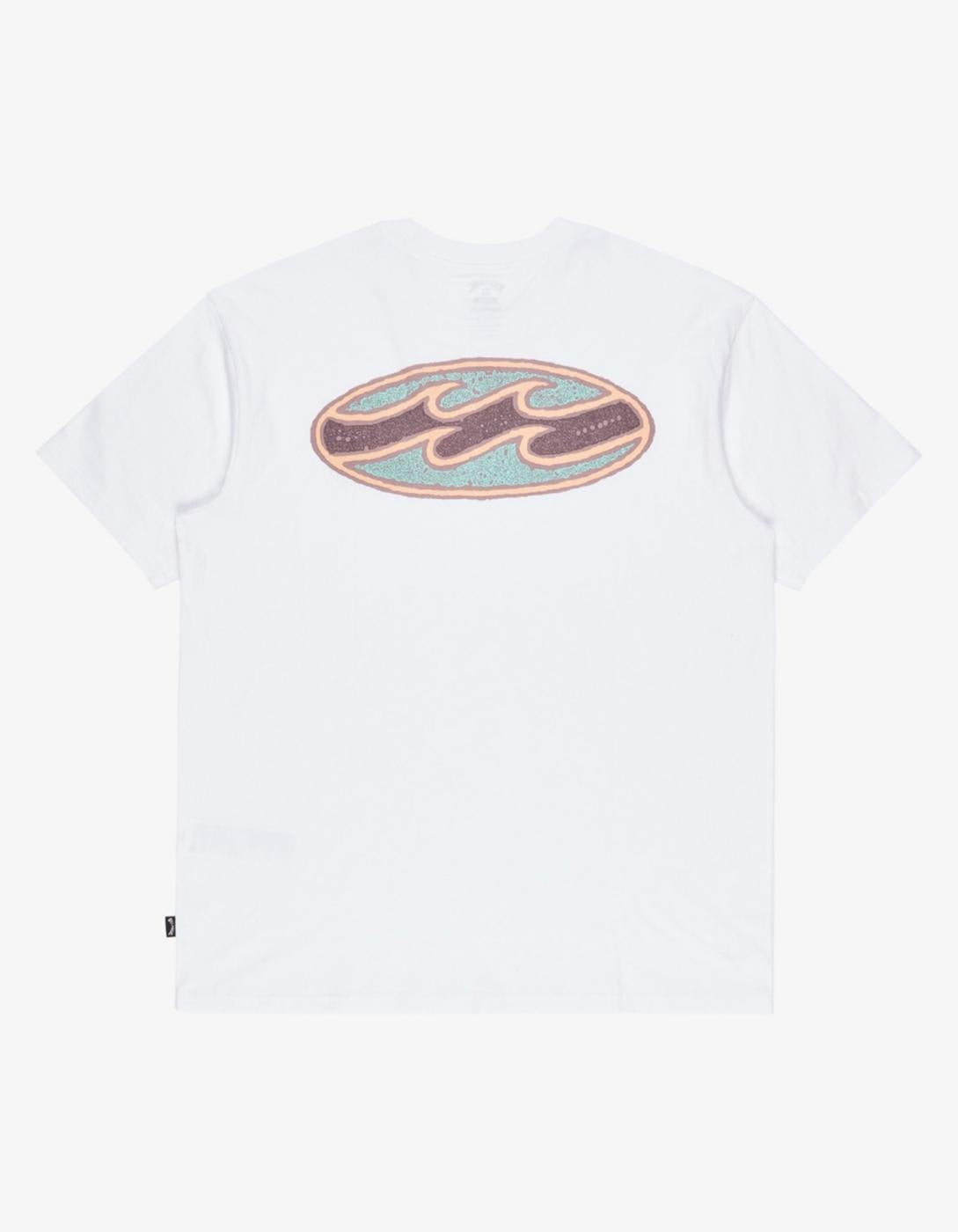 Camiseta BILLABONG CRAYON WAVE - White