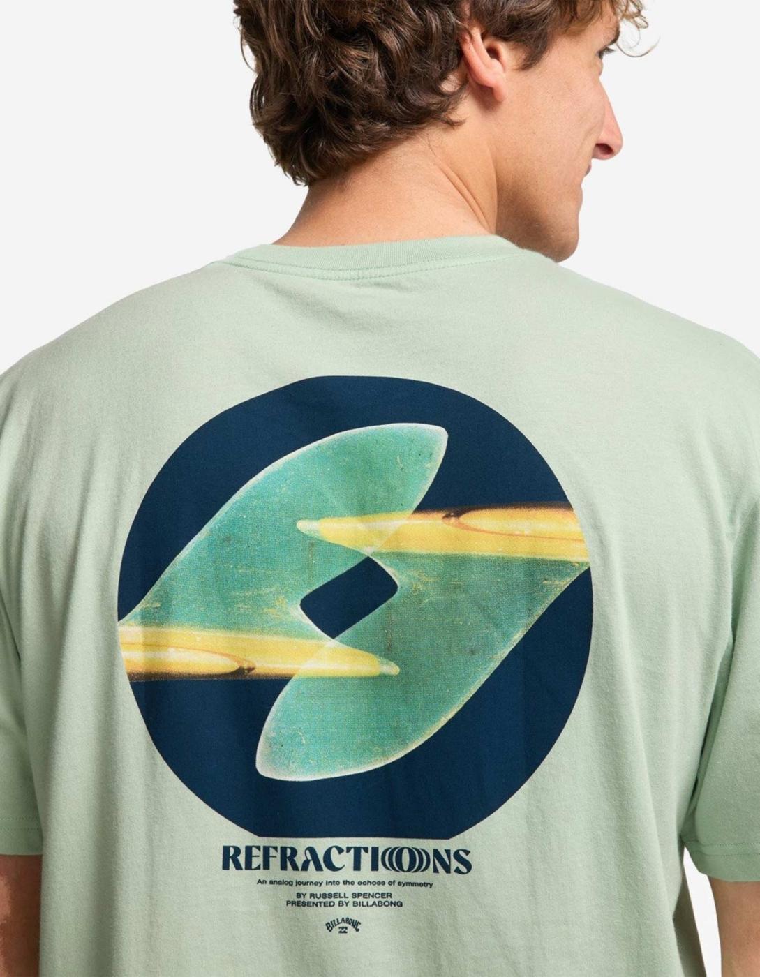 Camiseta BILLABONG SYMETRY - Vintage Green
