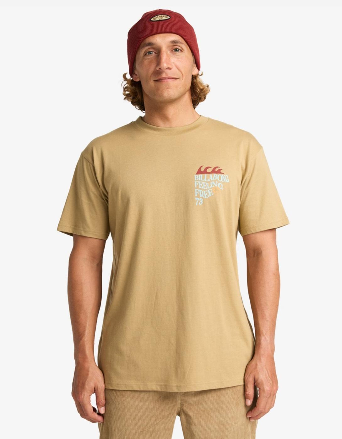 Camiseta BILLABONG TWIN FIN - Khaki