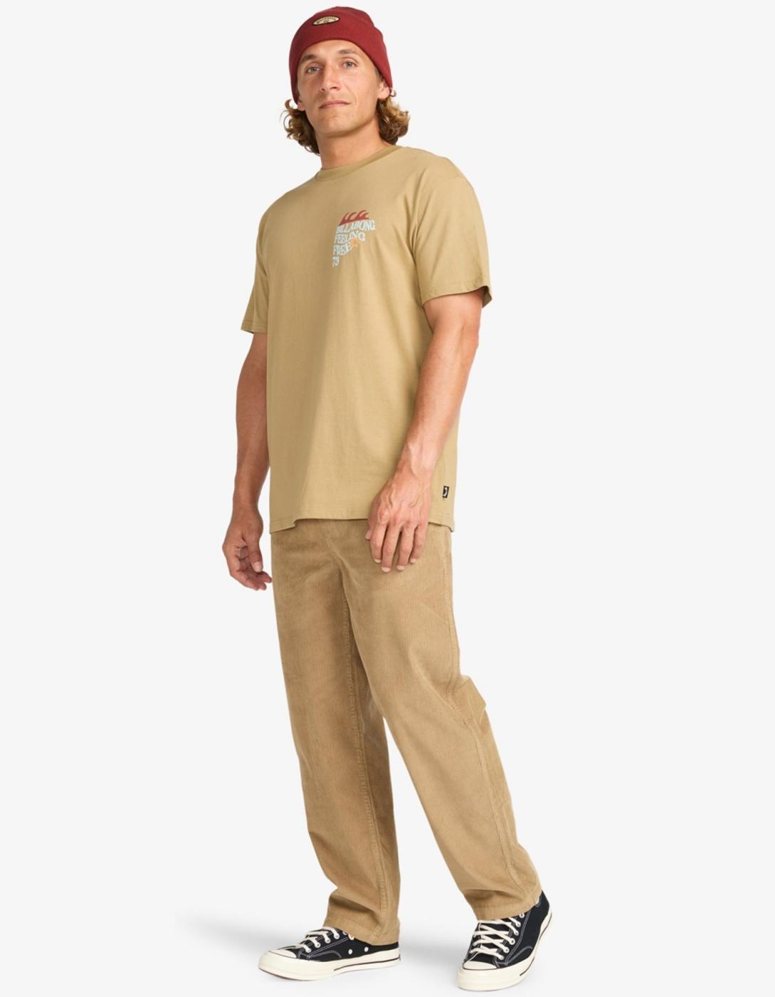 Camiseta BILLABONG TWIN FIN - Khaki