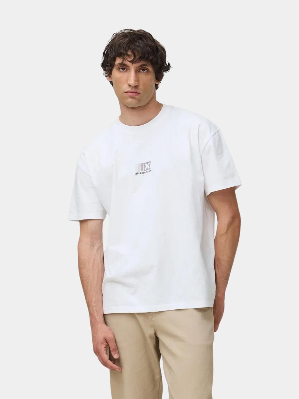 Camiseta BLUE BANANA BOOST - White