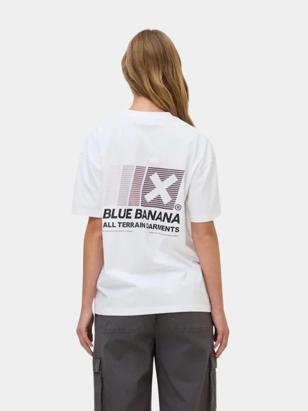 Camiseta BLUE BANANA BOOST - White