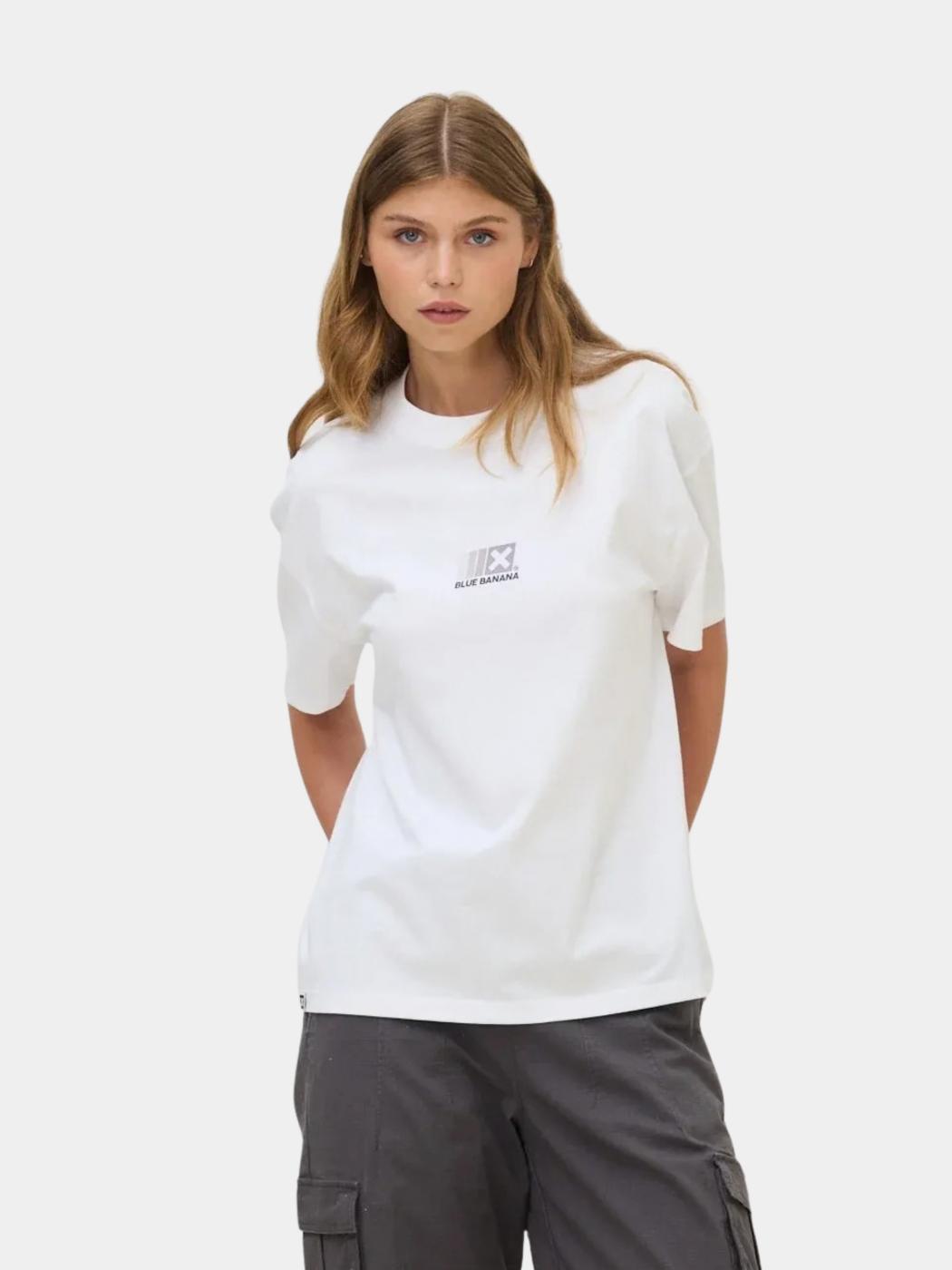 Camiseta BLUE BANANA BOOST - White