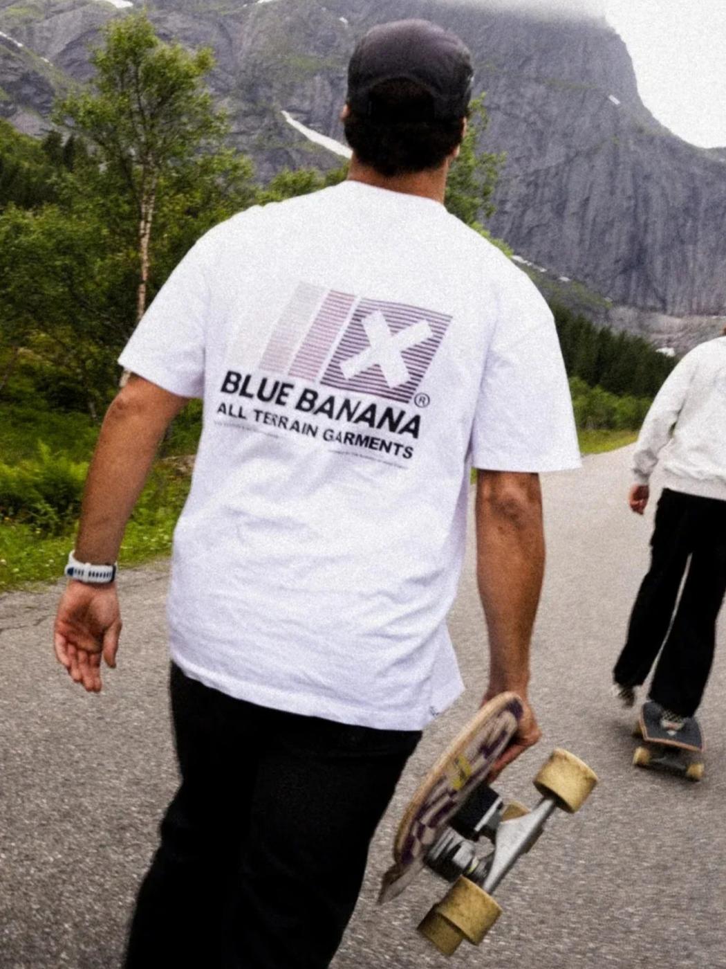 Camiseta BLUE BANANA BOOST - White