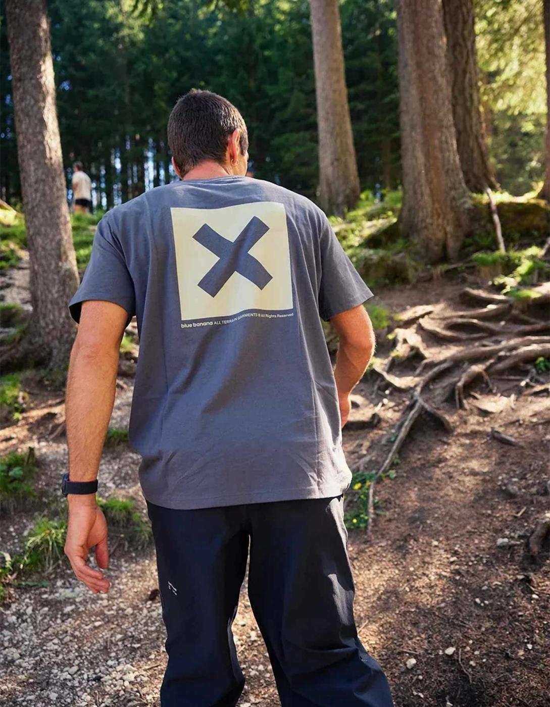 Camiseta BLUE BANANA NATURE - Anthracite