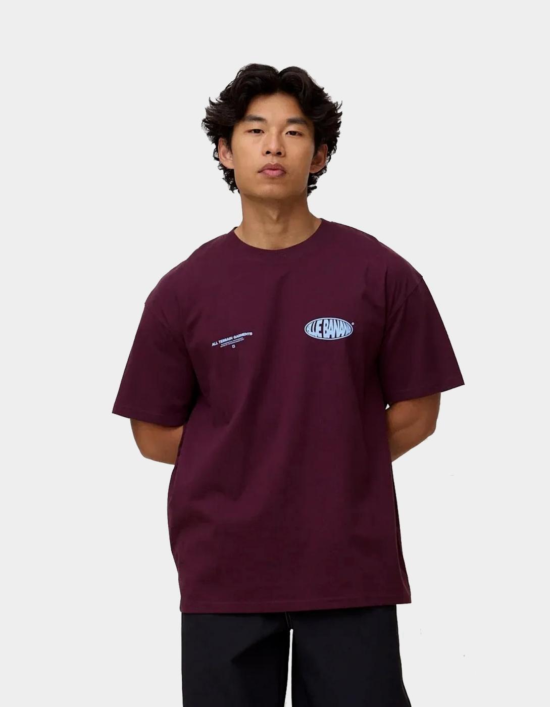 Camiseta BLUE BANANA OVAL - Cherry