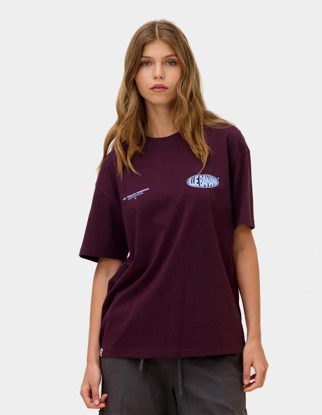 Camiseta BLUE BANANA OVAL - Cherry